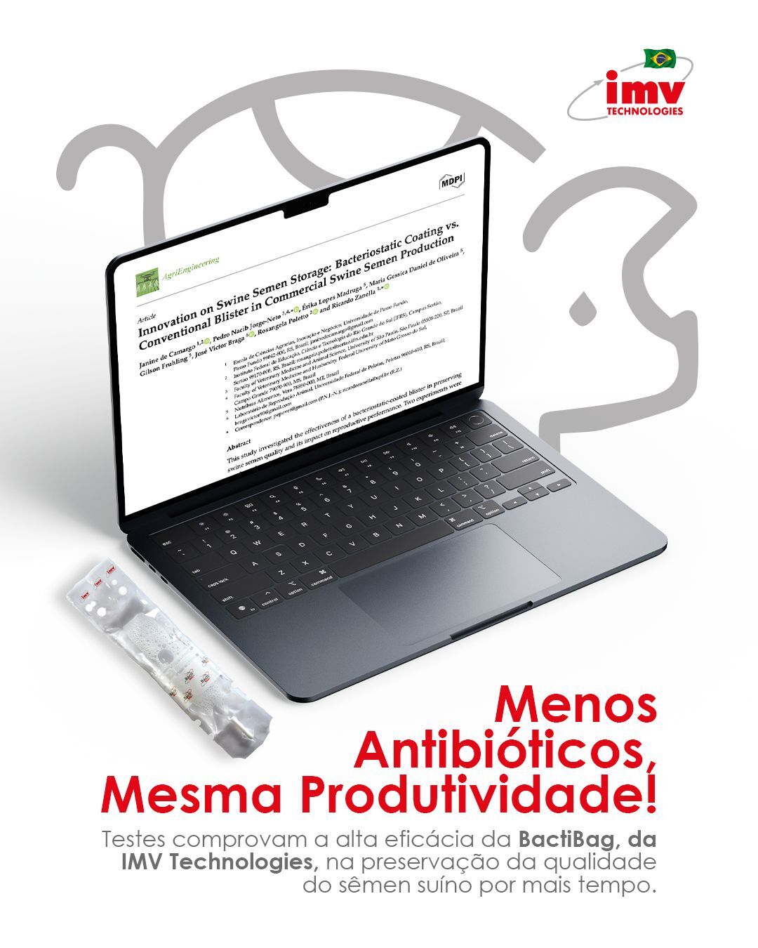 Menos antibióticos, mesma produtividade