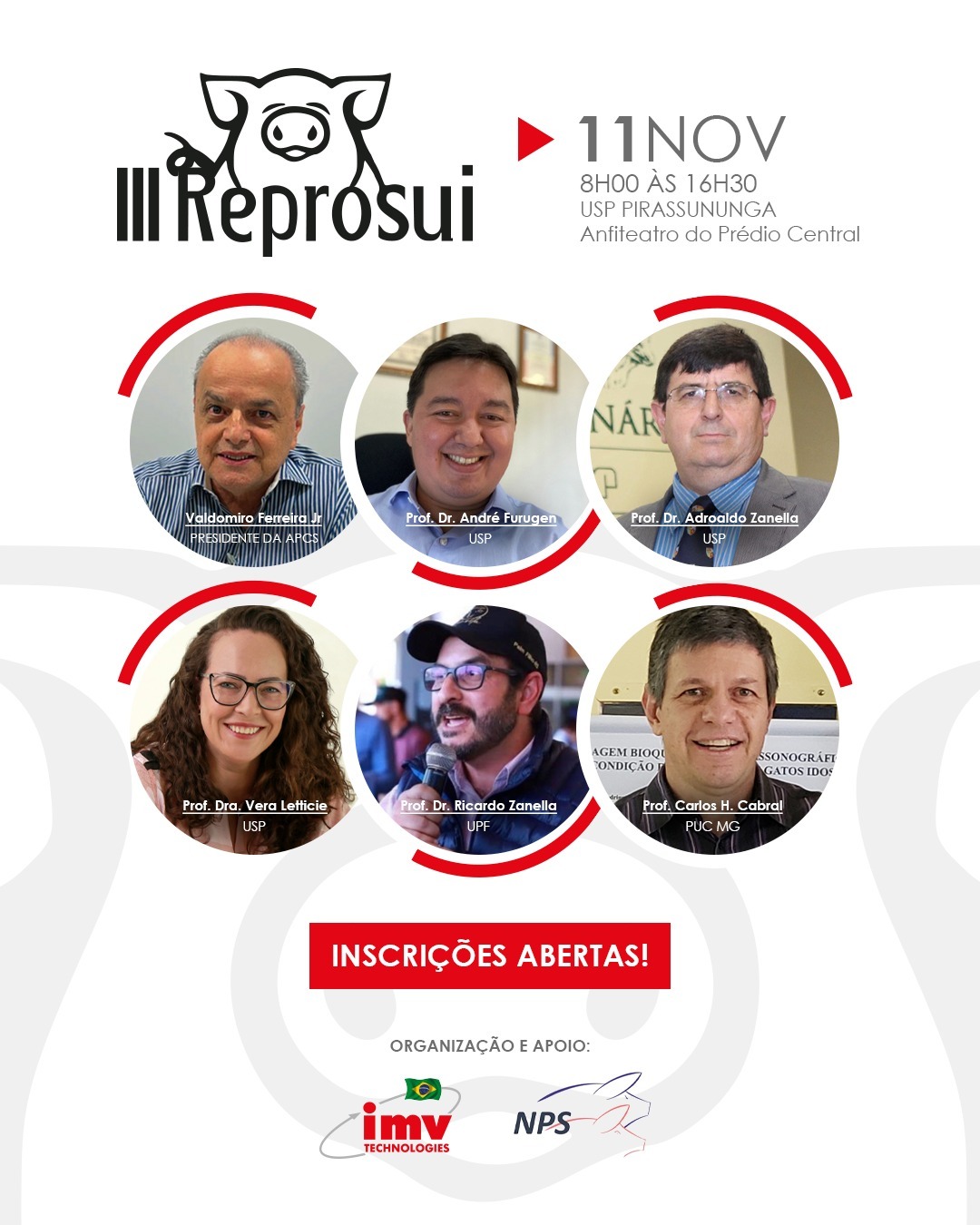 IMV do Brasil organiza o III Reprosui destacando seus avanços na biotecnologia da reprodução de suínos