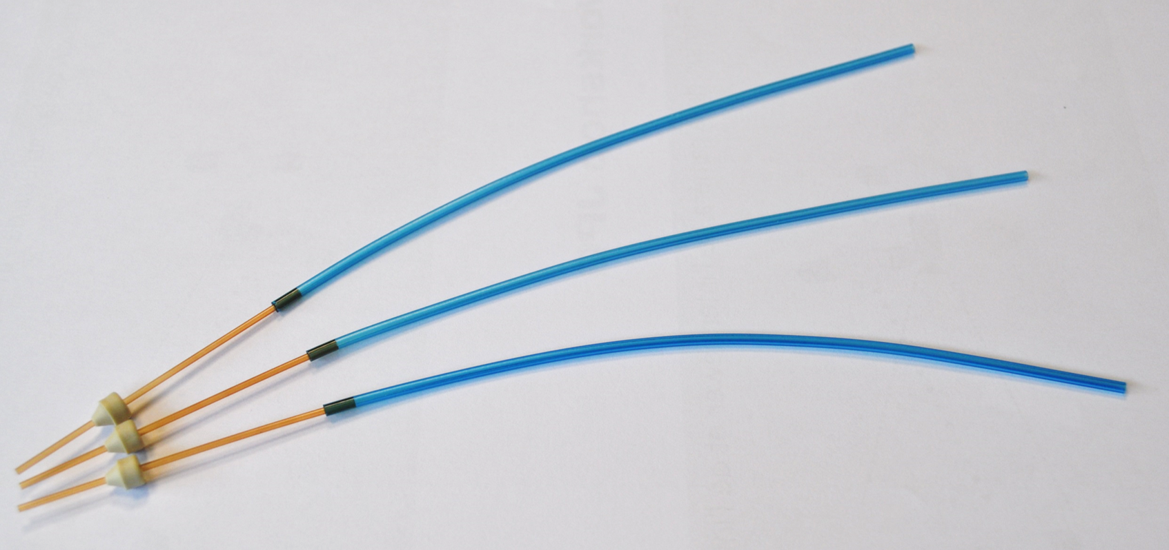 Sterile long blue CBS injection tubing